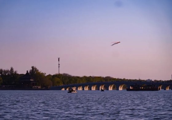 Sunset at the Summer Palace in Beijing
